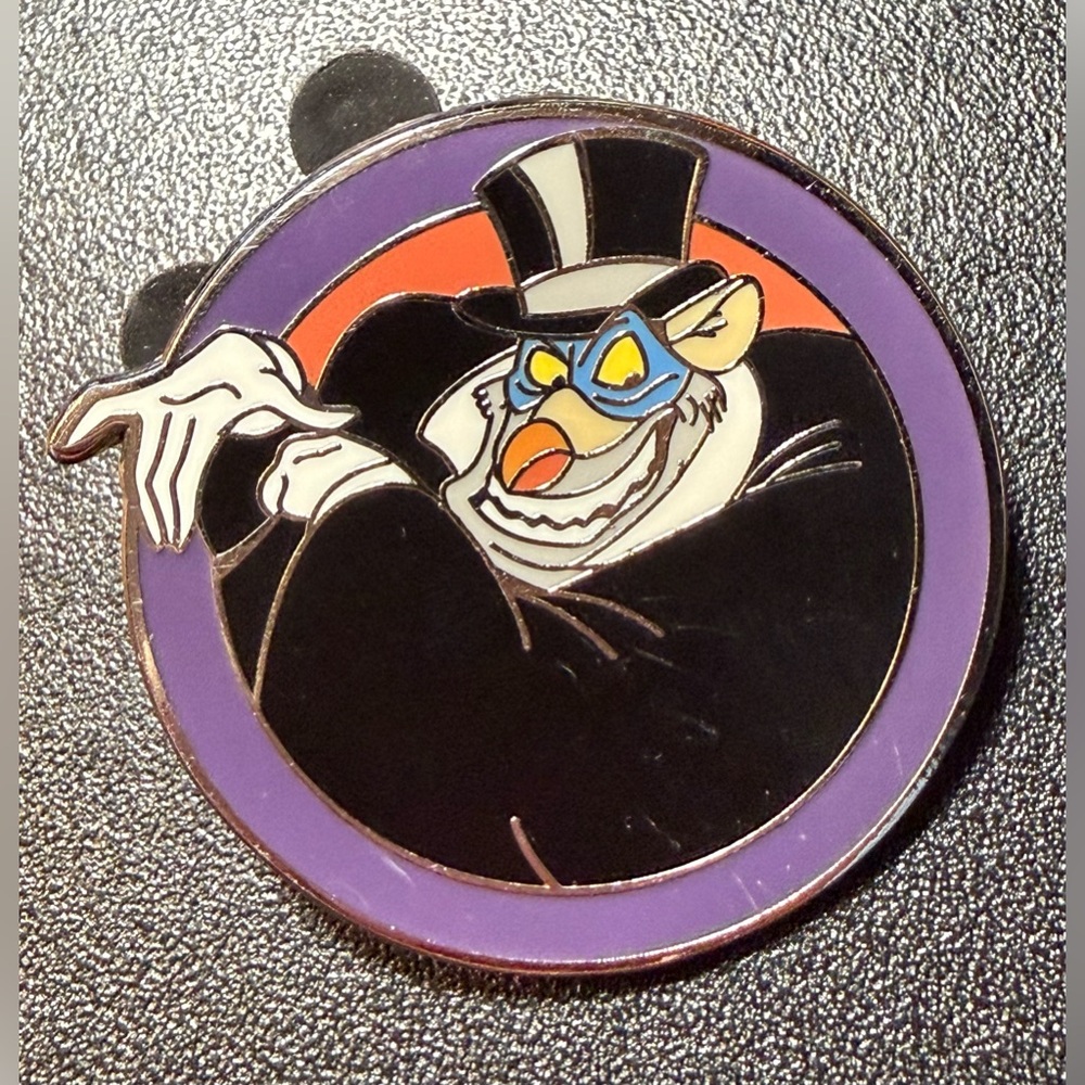 Disney Professor Ratigan Pin
